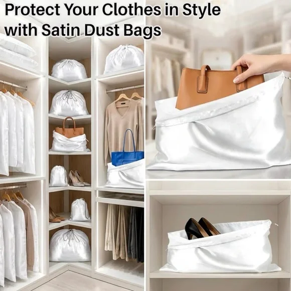 Satin Dust Bag 15.7x19.6 BUY NOW!!! - Picture 2 of 7